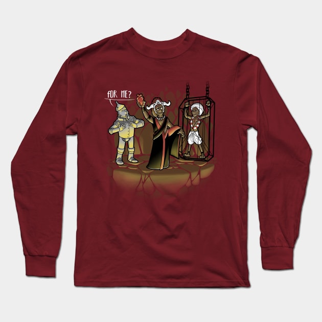 For me Long Sleeve T-Shirt by Cromanart